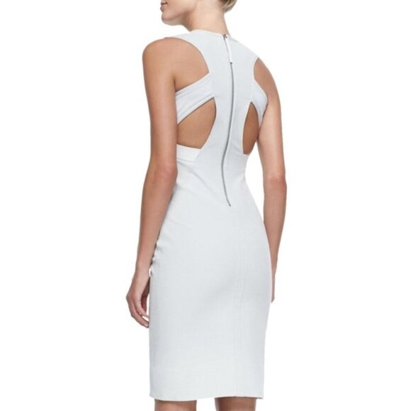 Helmut Lang Prism Compress Twill Sleeveless Dress - Picture 2 of 13